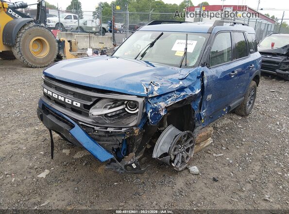 3FMCR9B66RRE76352 2024 FORD BRONCO SPORT Blue Front view