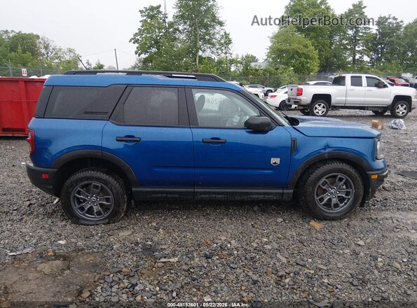 3FMCR9B66RRE76352 2024 FORD BRONCO SPORT Blue Rear interior view