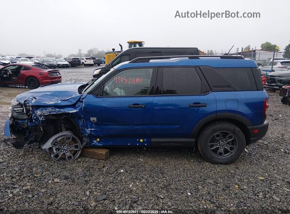 3FMCR9B66RRE76352 2024 FORD BRONCO SPORT Blue 360 interior view