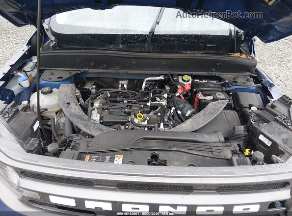 3FMCR9B66RRE76352 2024 FORD BRONCO SPORT Blue Rear view