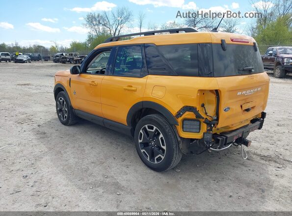 3FMCR9C61PRD80883 2023 FORD BRONCO SPORT Желтый Задняя левая четверть