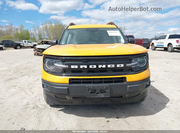 3FMCR9C61PRD80883 2023 FORD BRONCO SPORT Желтый Вид задней части салона