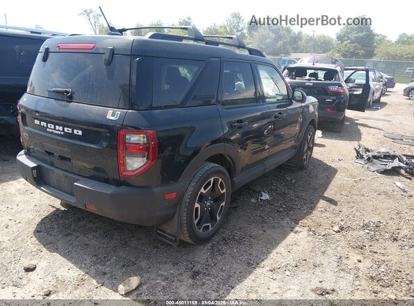 3FMCR9C62MRB12548 2021 FORD BRONCO SPORT Black Trasero derecho