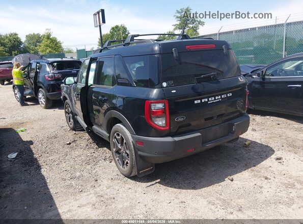 3FMCR9C62MRB12548 2021 FORD BRONCO SPORT Black Trasero izquierdo