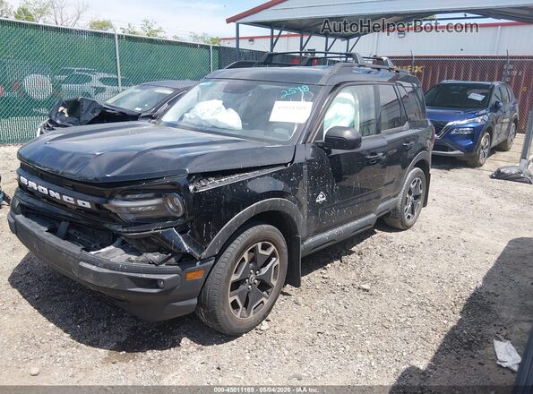 3FMCR9C62MRB12548 2021 FORD BRONCO SPORT Black Vista tres cuartos delantera izquierda