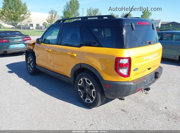 3FMCR9C64PRD01612 2023 FORD BRONCO SPORT Yellow უკანა მარცხენა