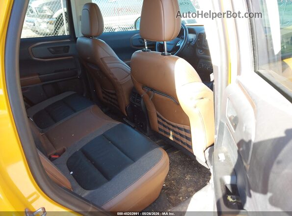 3FMCR9C64PRD01612 2023 FORD BRONCO SPORT Yellow VIN კოდის სტიკერის ხედი