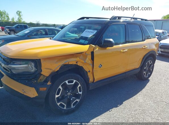 3FMCR9C64PRD01612 2023 FORD BRONCO SPORT Yellow წინა ხედი