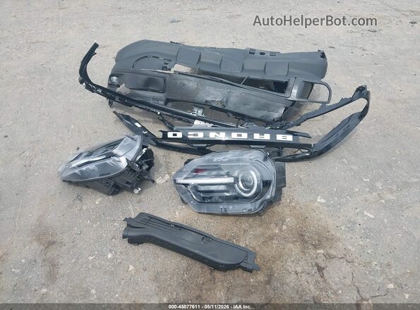 3FMCR9C68PRD69332 2023 FORD BRONCO SPORT Silver Вид щитка приладів