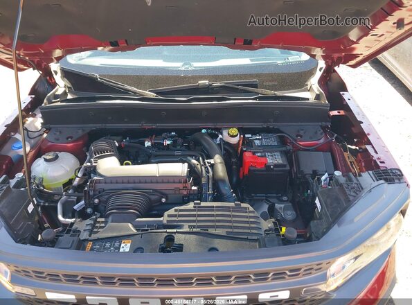 3FMCR9DA4TRE14165 2026 FORD BRONCO SPORT Red Вид ззаду
