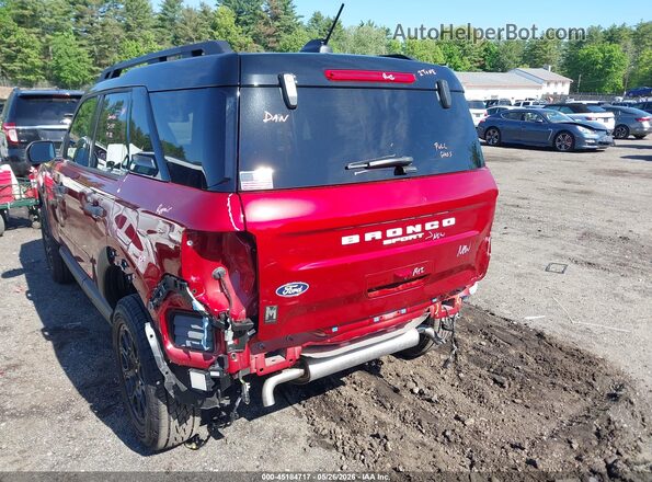 3FMCR9DA4TRE14165 2026 FORD BRONCO SPORT Red Вид спереду