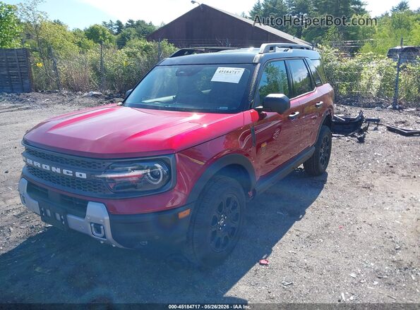 3FMCR9DA4TRE14165 2026 FORD BRONCO SPORT Red Передня ліва чверть