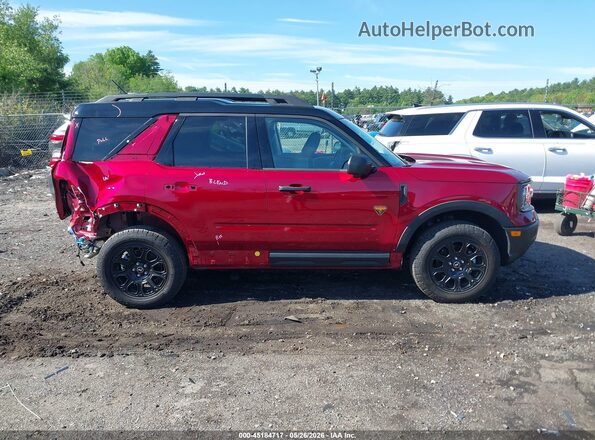 3FMCR9DA4TRE14165 2026 FORD BRONCO SPORT Red Вид задньої частини салону