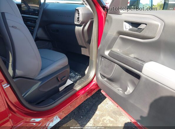 3FMCR9DA4TRE14165 2026 FORD BRONCO SPORT Red Вид салону спереду