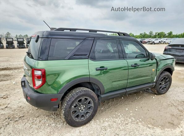 3FMCR9DA9SRE98093 2025 FORD BRONCO Green Задня права чверть