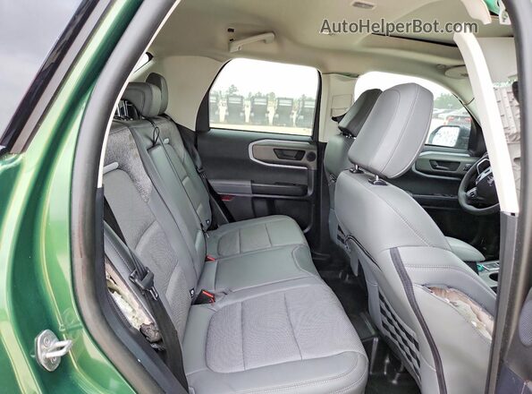 3FMCR9DA9SRE98093 2025 FORD BRONCO Green Вид задніх сидінь