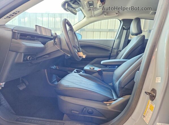 3FMTK1R49RMA16724 2024 FORD MUSTANG Gray წინა სალონის ხედი