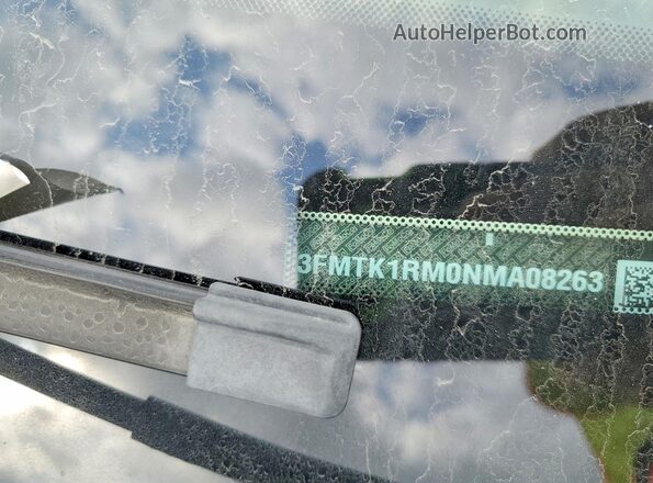 3FMTK1RM0NMA08263 2022 FORD MUSTANG White 