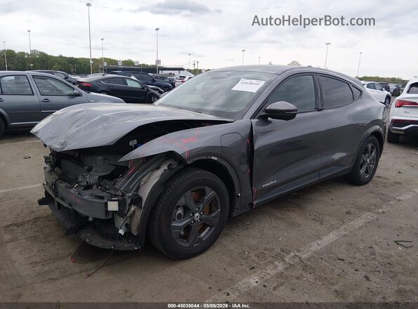 3FMTK1RM1MMA34160 2021 FORD MUSTANG MACH-E Gray წინა მარცხენა ხედი სამი მეოთხედიდან