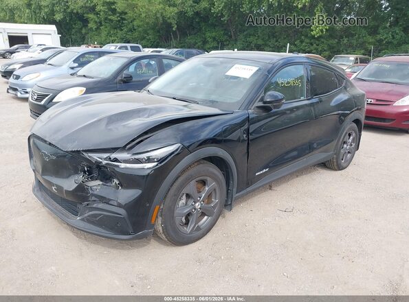 3FMTK1RM8NMA60336 2022 FORD MUSTANG MACH-E Black Առջևի ձախ երեք քառորդ տեսարան