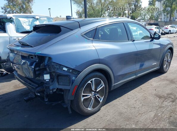 3FMTK1SS9MMA35078 2021 FORD MUSTANG MACH-E Синий Задняя правая четверть