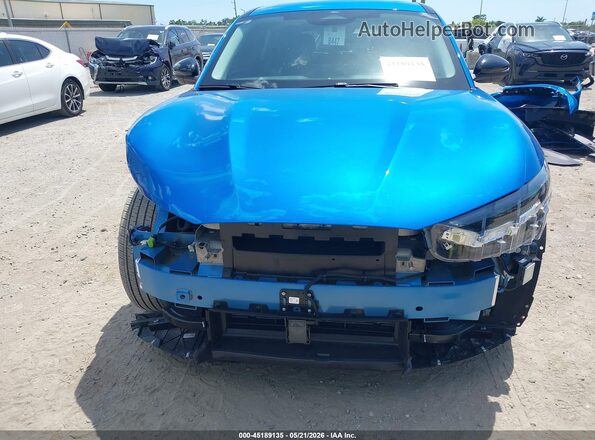 3FMTK3R42SMA51042 2025 FORD MUSTANG MACH-E Blue უკანა სალონის ხედი