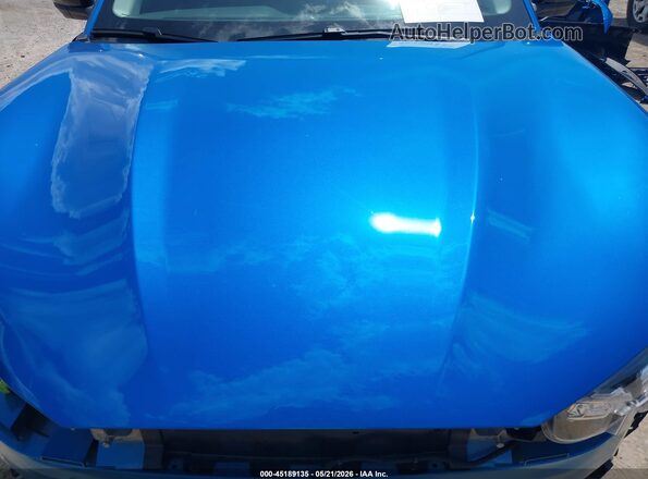 3FMTK3R42SMA51042 2025 FORD MUSTANG MACH-E Blue უკანა ხედი