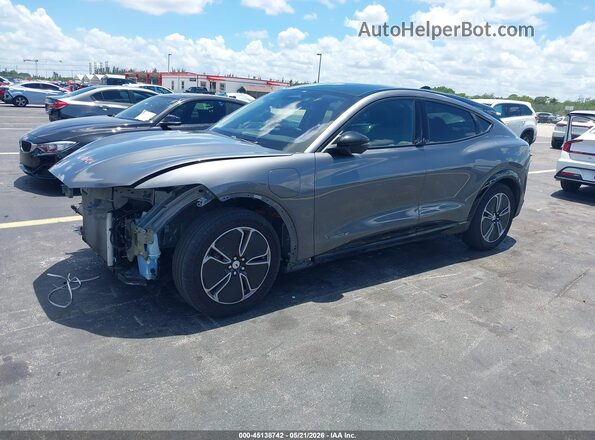 3FMTK3R48PMA61081 2023 FORD MUSTANG MACH-E Gray Vista tres cuartos delantera izquierda