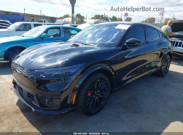 3FMTK3R79SMA54868 2025 FORD MUSTANG MACH-E Black Передня ліва чверть