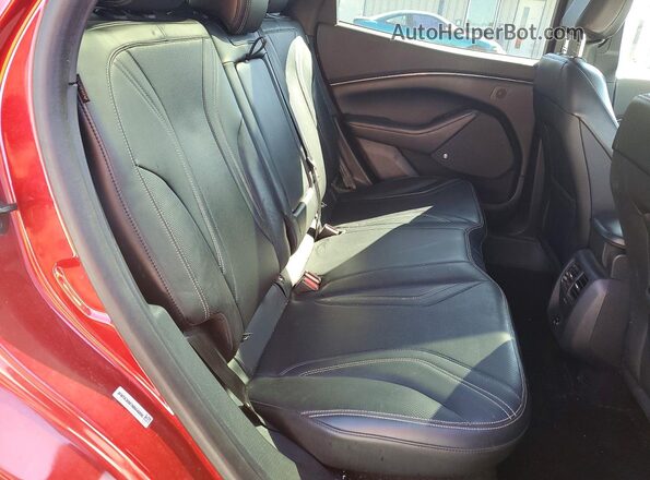 3FMTK3RM7NMA40896 2022 FORD MUSTANG Red Rear seats view