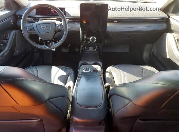 3FMTK3RM7NMA40896 2022 FORD MUSTANG Red Dashboard view