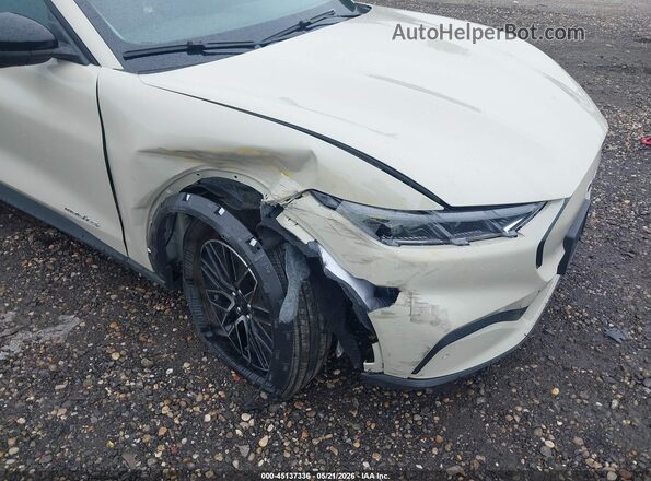 3FMTK3S53SMA38562 2025 FORD MUSTANG MACH-E Cream Front view