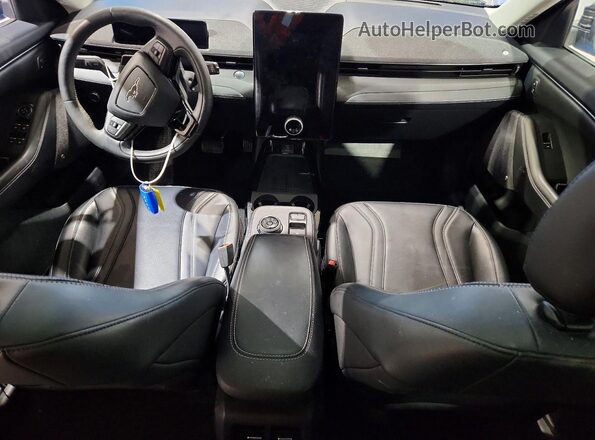 3FMTK3SS3NMA25403 2022 FORD MUSTANG Blue Dashboard view