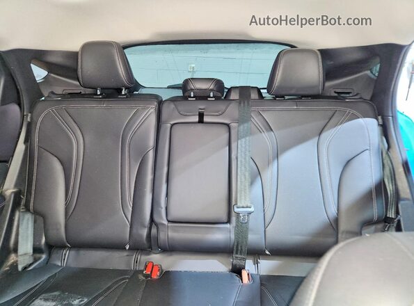 3FMTK3SS3NMA25403 2022 FORD MUSTANG Blue Rear seats view