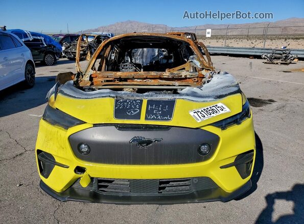3FMTK4SX6RMA14077 2024 FORD MUSTANG Yellow Vista frontal