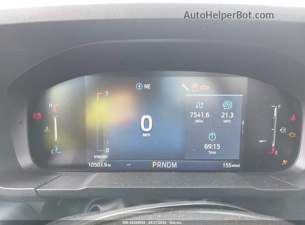 3FTCW8TA7SRA77109 2025 FORD MAVERICK White Հետևի նստատեղերի տեսք