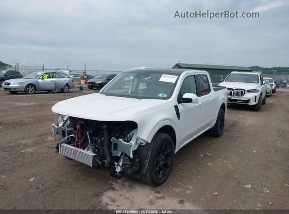 3FTCW8TA7SRA77109 2025 FORD MAVERICK White Առջևի ձախ երեք քառորդ տեսարան