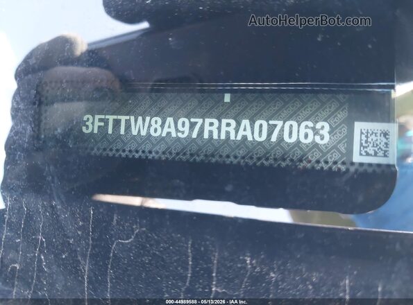 3FTTW8A97RRA07063 2024 FORD MAVERICK Black Շարժիչի բաժամունքի տեսք
