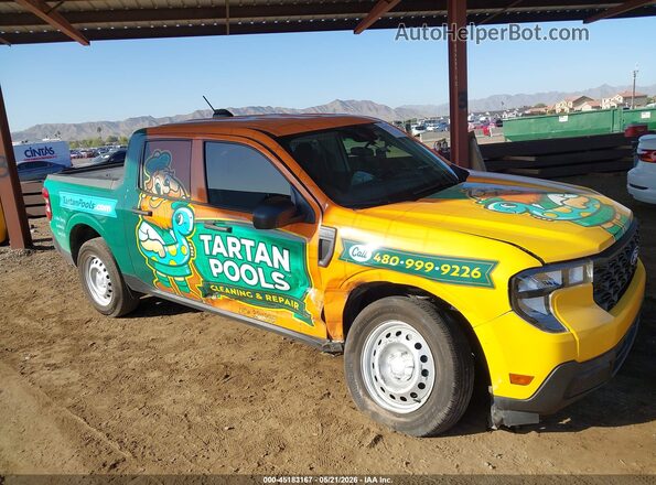 3FTTW8BA1SRB38360 2025 FORD MAVERICK Yellow Вид спереду