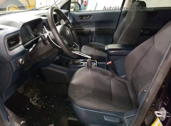 3FTTW8E30NRA37957 2022 FORD MAVERICK Black წინა სალონის ხედი