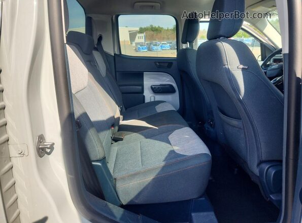 3FTTW8E36NRA69554 2022 FORD MAVERICK Gray უკანა სავარძლების ხედი