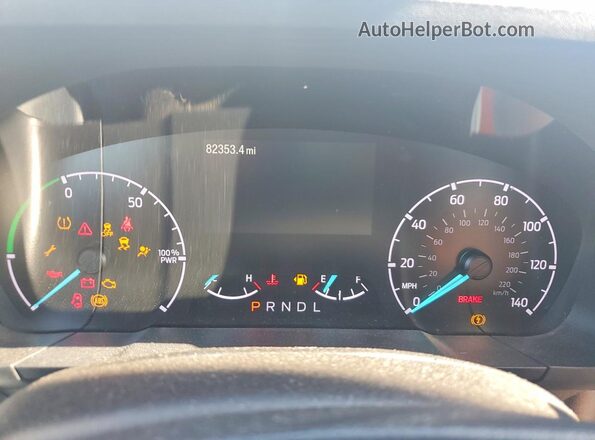 3FTTW8E37NRA66260 2022 FORD MAVERICK Серый Вид щитка приборов