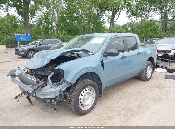 3FTTW8E38PRA94474 2023 FORD MAVERICK Blue Передня ліва чверть