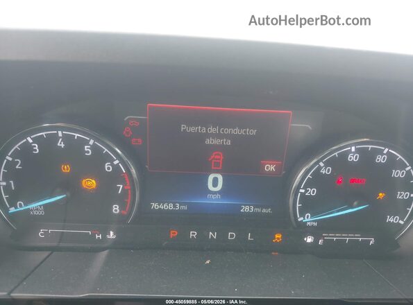 3FTTW8F91PRA20591 2023 FORD MAVERICK White Вид задніх сидінь