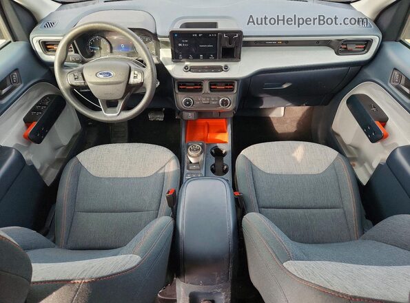 3FTTW8F94PRA32430 2023 FORD MAVERICK Gray Առջևի վահանակի տեսք