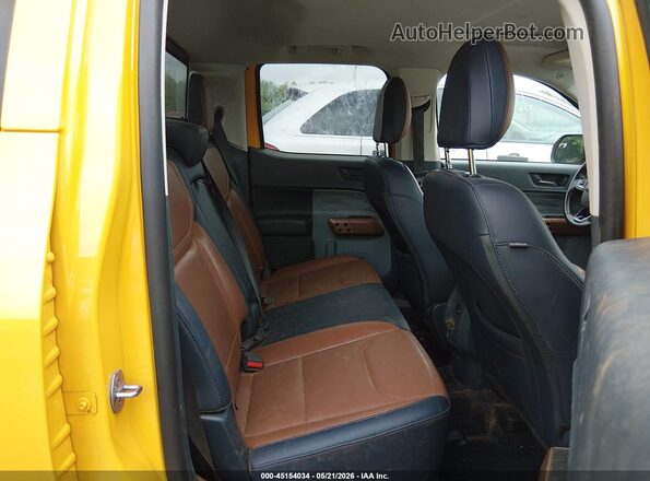 3FTTW8F94PRA54055 2023 FORD MAVERICK Yellow VIN sticker view