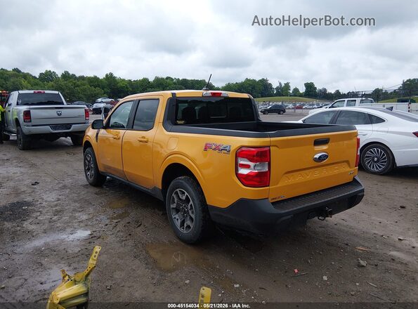 3FTTW8F94PRA54055 2023 FORD MAVERICK Yellow Rear left