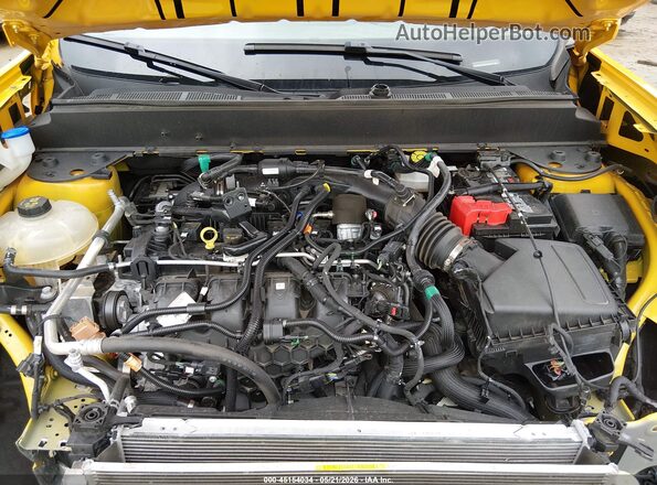 3FTTW8F94PRA54055 2023 FORD MAVERICK Yellow Rear view