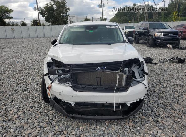 3FTTW8F95PRA83757 2023 FORD MAVERICK White Widok z przodu