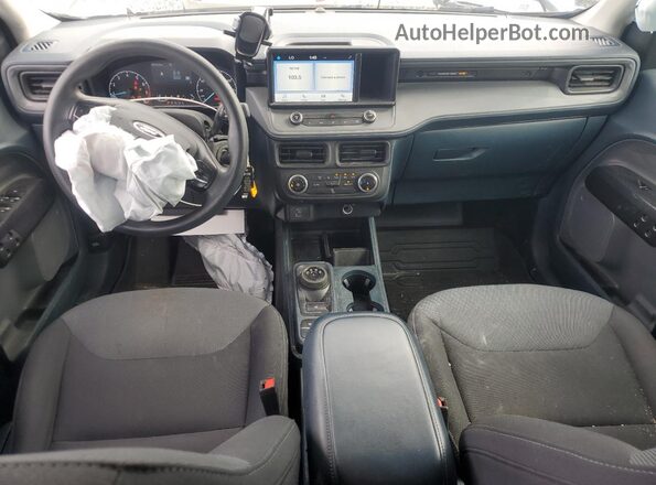 3FTTW8F95PRA83757 2023 FORD MAVERICK White Widok deski rozdzielczej